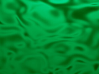 さざ波模様の背景画。シルク風。CG。緑色系。