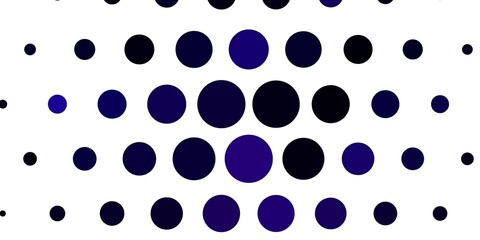 Light Purple vector texture with circles.