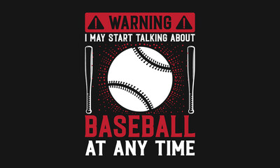 Baseball T-shirt Vector Design