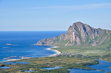 Obraz premium Norway landscape - nature and life