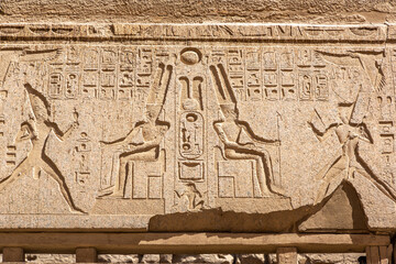 Luxor Temple in Luxor, Egypt