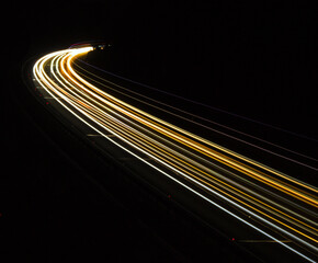 abstract sweeping lights 