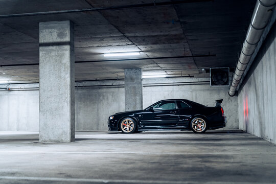 Seattle, WA, USA
March 1, 2022
Nissan R34 GTR in black