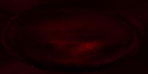 Dark red vector poly triangle template.