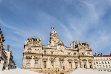 L'hôtel de ville de Lyon Terreaux
