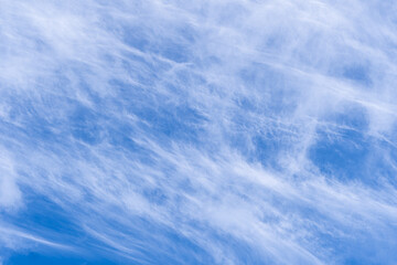 Soft white clound and blue sky, cloudscape