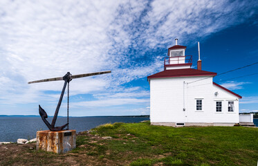 Gilbert’s Cove Lighthouse, Nova Scotia, Canada.