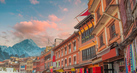 streets of Kathmandu - obrazy, fototapety, plakaty