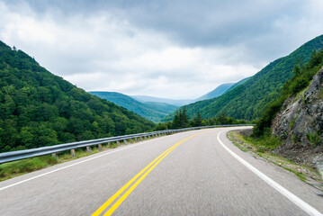 The Cabot Trail is a highway and scenic roadway in the Canadian province of Nova Scotia.