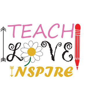 Teacher Svg Bundle, Teacher Svg Png, Teach Svg, Teach Love Inspire Svg, Leopard Teacher Svg, Teacher Rainbow Svg Png, Teacher, School Svg

