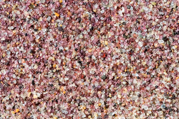 Namibia, grains of sand on the dunes, texture,  background
