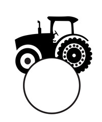 tractor monogram svg, tractor svg, farm tractor svg, farm svg, monogram svg, name frame svg, farmer SVG, farm life svg, tractors svg, farm
