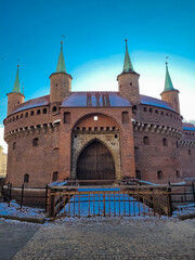 The Barbican of Krakow, the best preserved in Europe