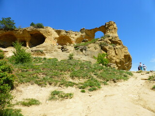 Koltso Mountain in the city of Kislovodsk