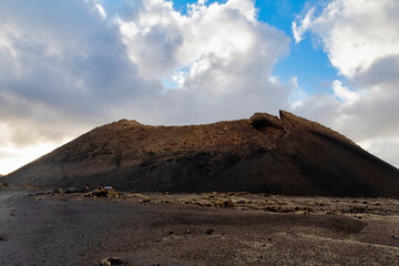 Volcan de los cuervos - lanzarote