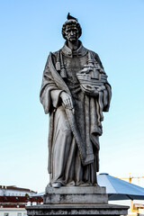Fototapeta premium Saint Vincent estatue Lisbon, Portugal