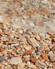 pebbles on the beach