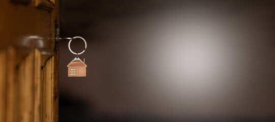 key in the door vintage wooden door