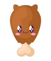 kawaii chicken leg