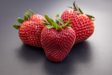 strawberries close up