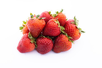 Fototapeta na wymiar bunch of strawberries