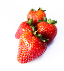 bunch of strawberries