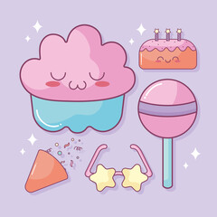 kawaii birthday items