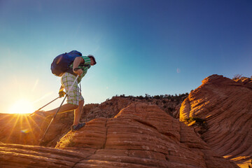 Hike in Utah