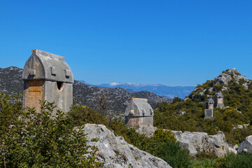 Ruins on Lycian way