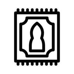 carpet icon or logo isolated sign symbol vector illustration - high quality black style vector icons
