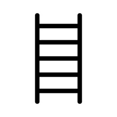 ladder icon or logo isolated sign symbol vector illustration - high quality black style vector icons
