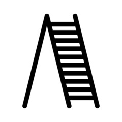 ladder icon or logo isolated sign symbol vector illustration - high quality black style vector icons
