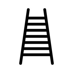 ladder icon or logo isolated sign symbol vector illustration - high quality black style vector icons
