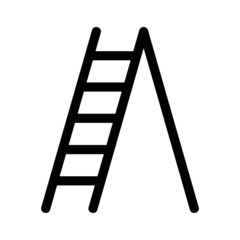 ladder icon or logo isolated sign symbol vector illustration - high quality black style vector icons

