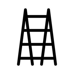 ladder icon or logo isolated sign symbol vector illustration - high quality black style vector icons
