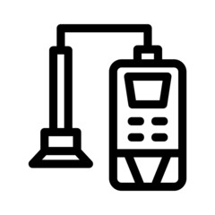 vacuum cleaner icon or logo isolated sign symbol vector illustration - high quality black style vector icons
