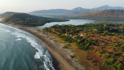 river in the mountains