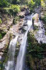 Obraz na płótnie Canvas Tam Nang waterfall in Phang Nga