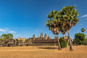 Fototapeta premium Siem Reap Cambodia, the famous Angkor Wat temple