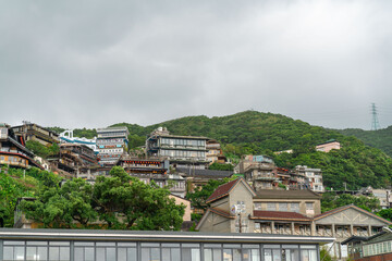 Jiufen mountain city, a tourist attraction in Xinbei City, Taiwan, China, China