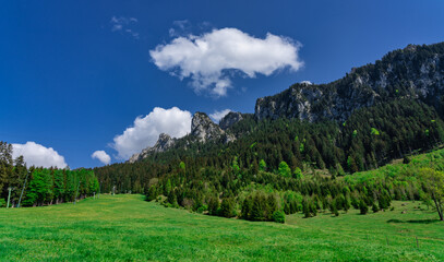 Hornburg und Tegelberg im Allgäu
