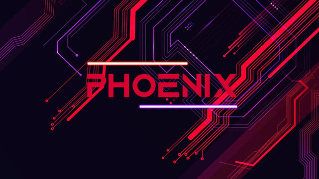 Phoenix banner for business and marketing 