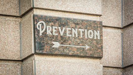 Street Sign to Prevention