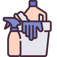 cleaning tools icon