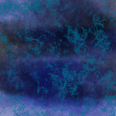 Fototapeta na wymiar Dark blue texture for illustrations and designs, watercolor background, navy 紺、ネイビーの背景テクスチャー