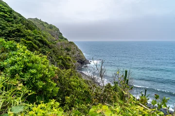 Fotobehang View for coastline of island in Japan. © w108av22