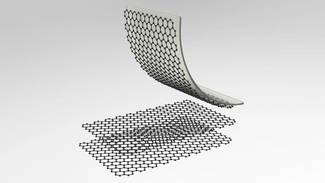 sticky tape method of graphene synthesis from graphite block
