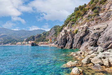 Obraz premium Ligurian coast of Italy, Cinque terre