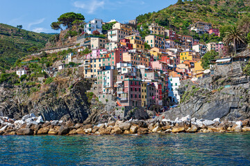 Riomaggiore, Cinque Terre national park, Italy