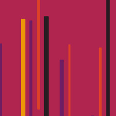 Random Color flowing stripe lines illustration